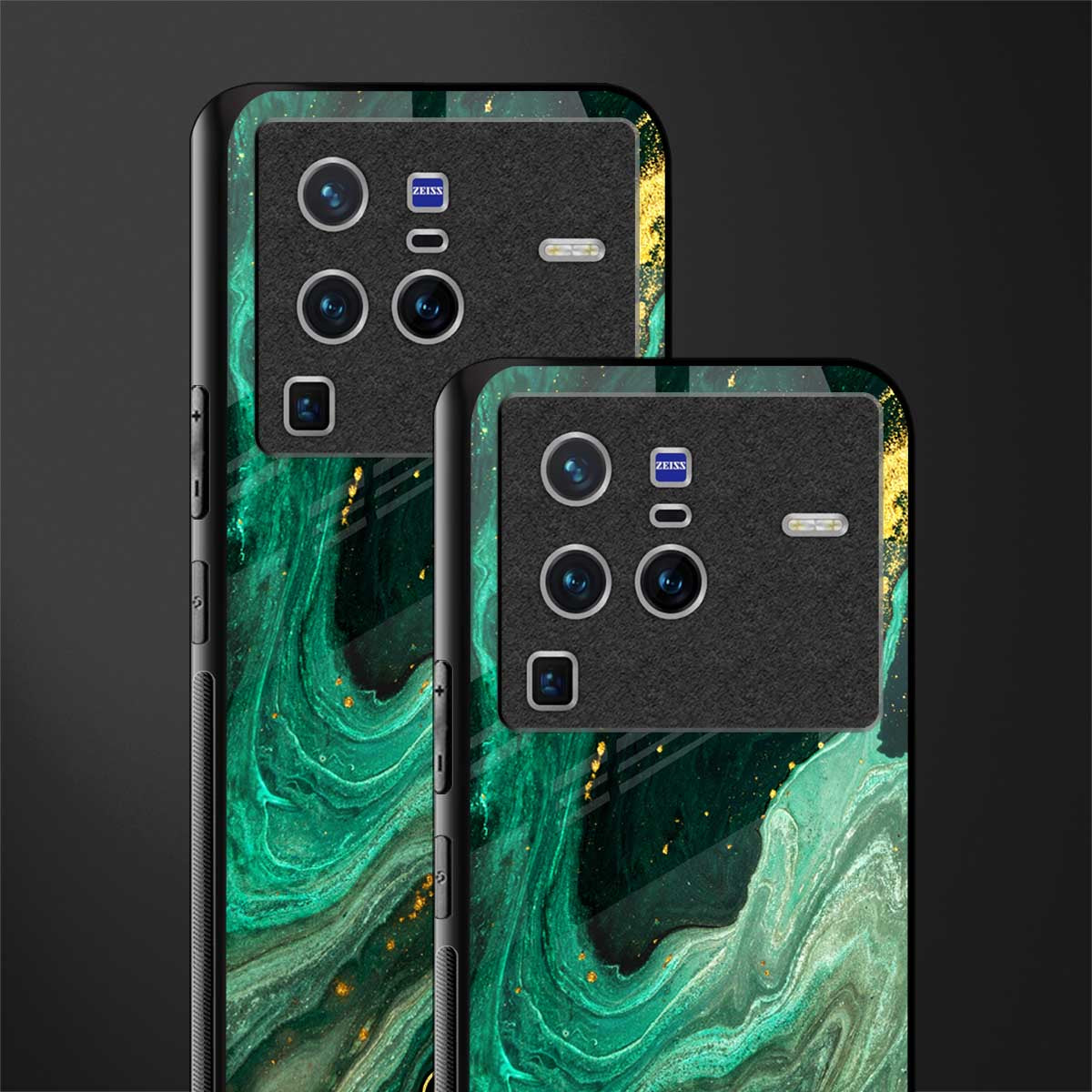 emerald pool glass case for vivo x80 pro 5g image-2