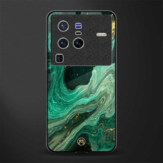 emerald pool glass case for vivo x80 pro 5g image