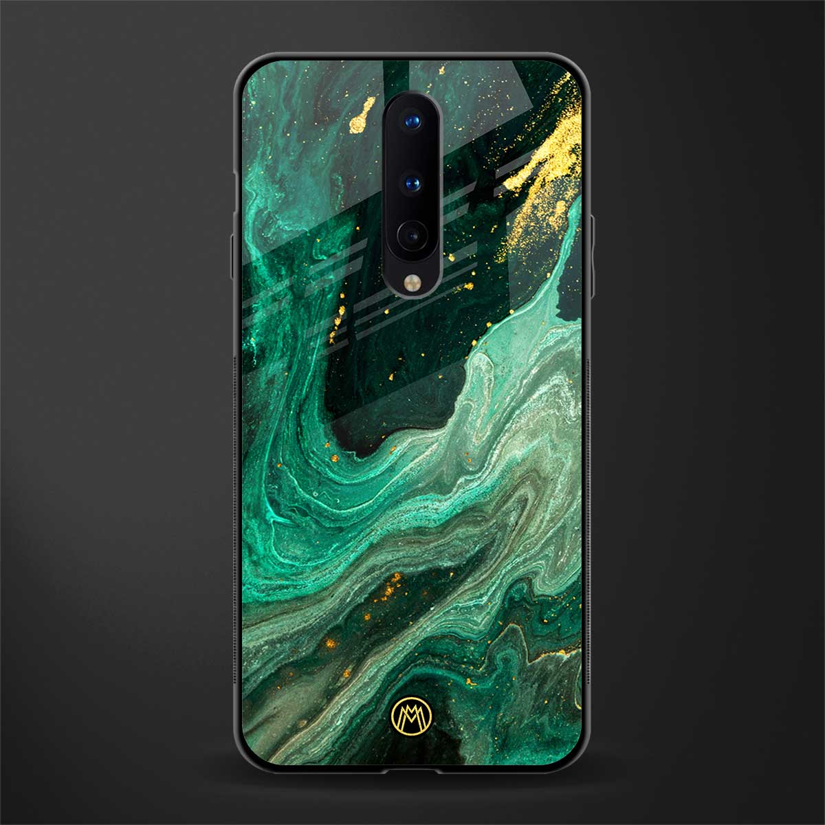 emerald pool glass case for oneplus 8 image