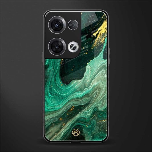 emerald pool back phone cover | glass case for oppo reno 8