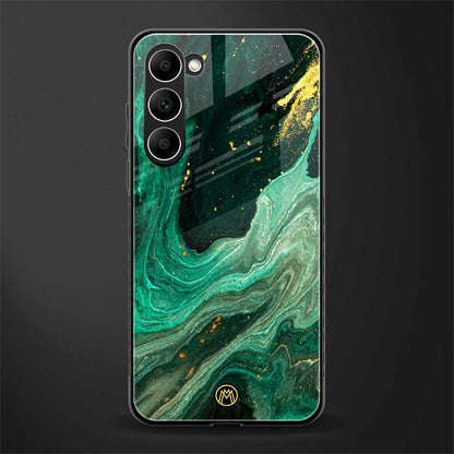 emerald pool glass case for phone case | glass case for samsung galaxy s23 plus