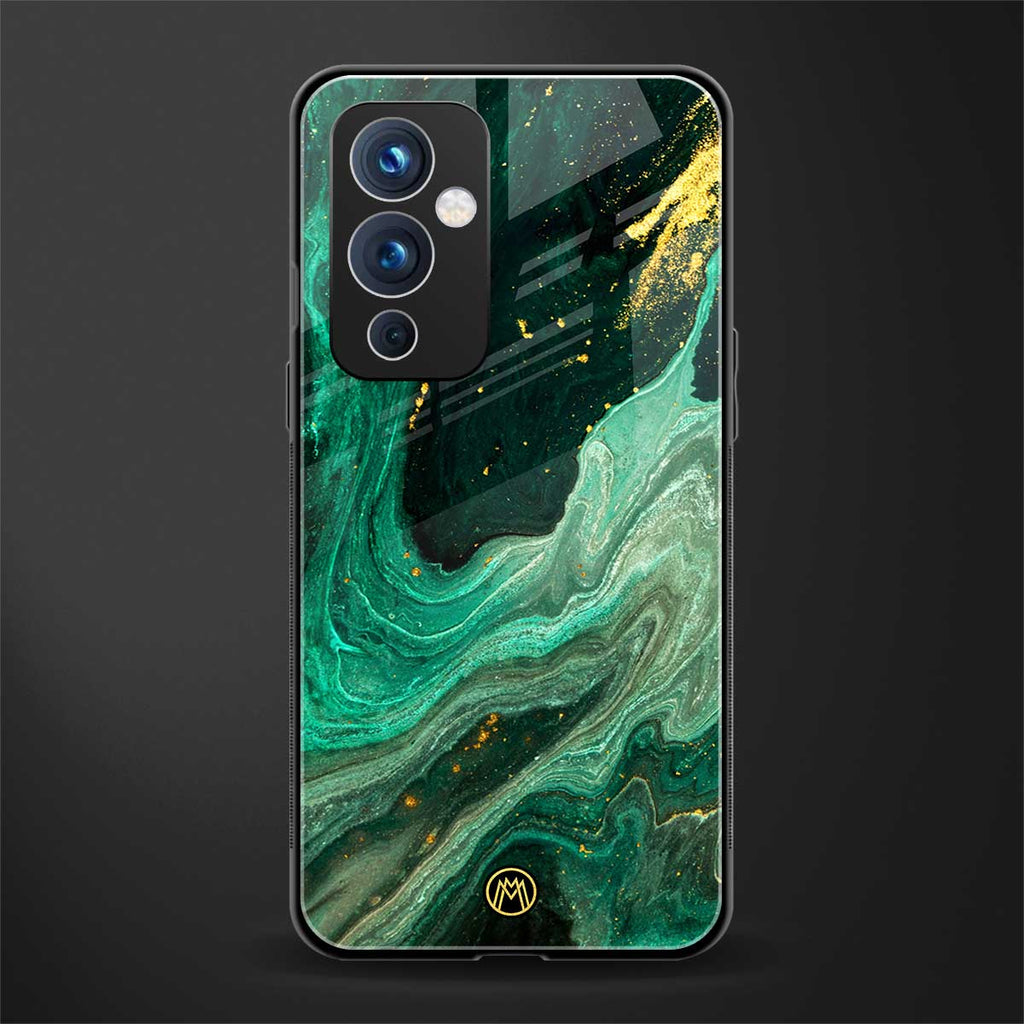 emerald pool back phone cover | glass case for oneplus 9