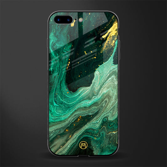 emerald pool glass case for iphone 8 plus image