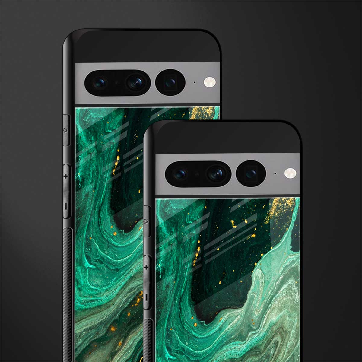 emerald pool back phone cover | glass case for google pixel 7 pro