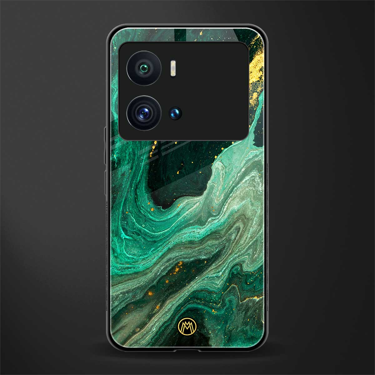 emerald pool back phone cover | glass case for iQOO 9 Pro