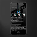 error glass case for poco x2 image