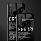 error glass case for oppo reno 3 pro image-2