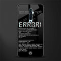 error glass case for oppo reno 2z image