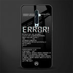 error glass case for oppo reno 2f image