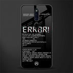 error glass case for oppo f11 pro image