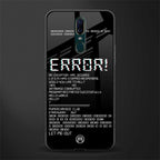 error glass case for oppo f11 image