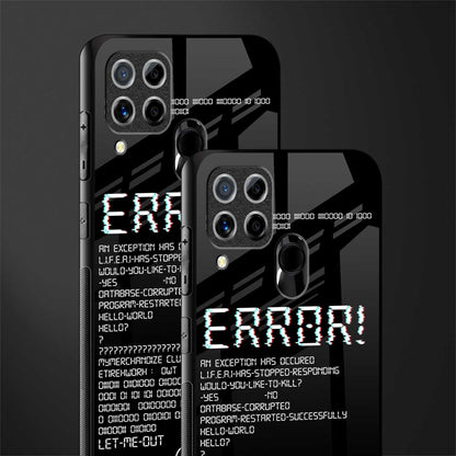 error glass case for realme c15 image-2