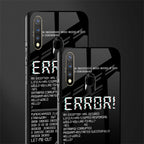 error glass case for vivo u20 image-2