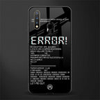 error glass case for vivo y19 image
