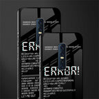 error glass case for vivo v17 pro image-2