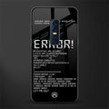 error glass case for vivo v17 pro image