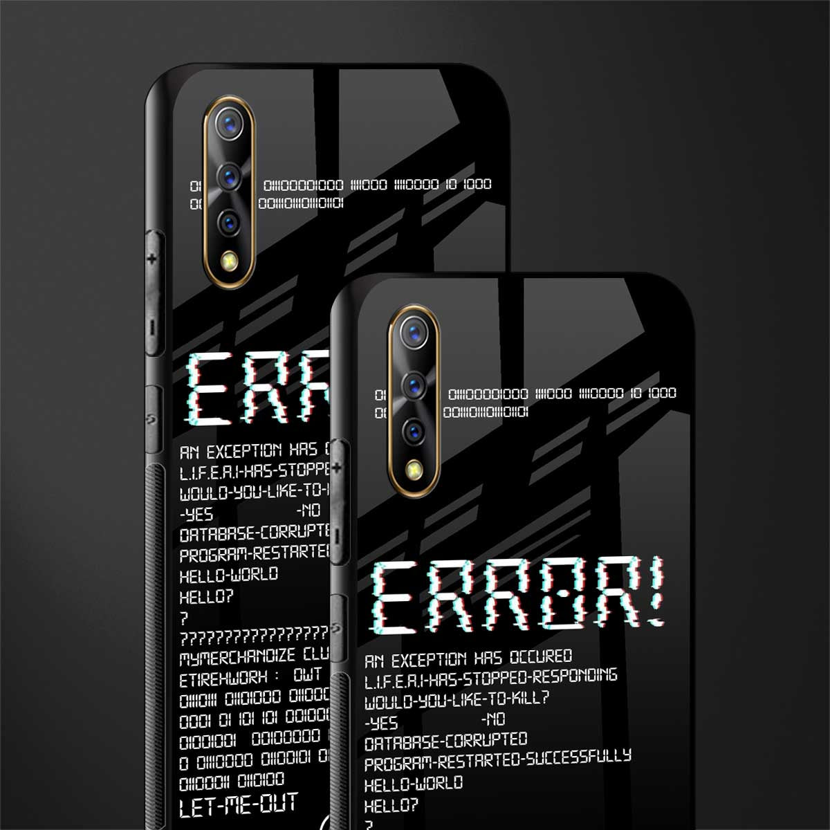 error glass case for vivo z1x image-2