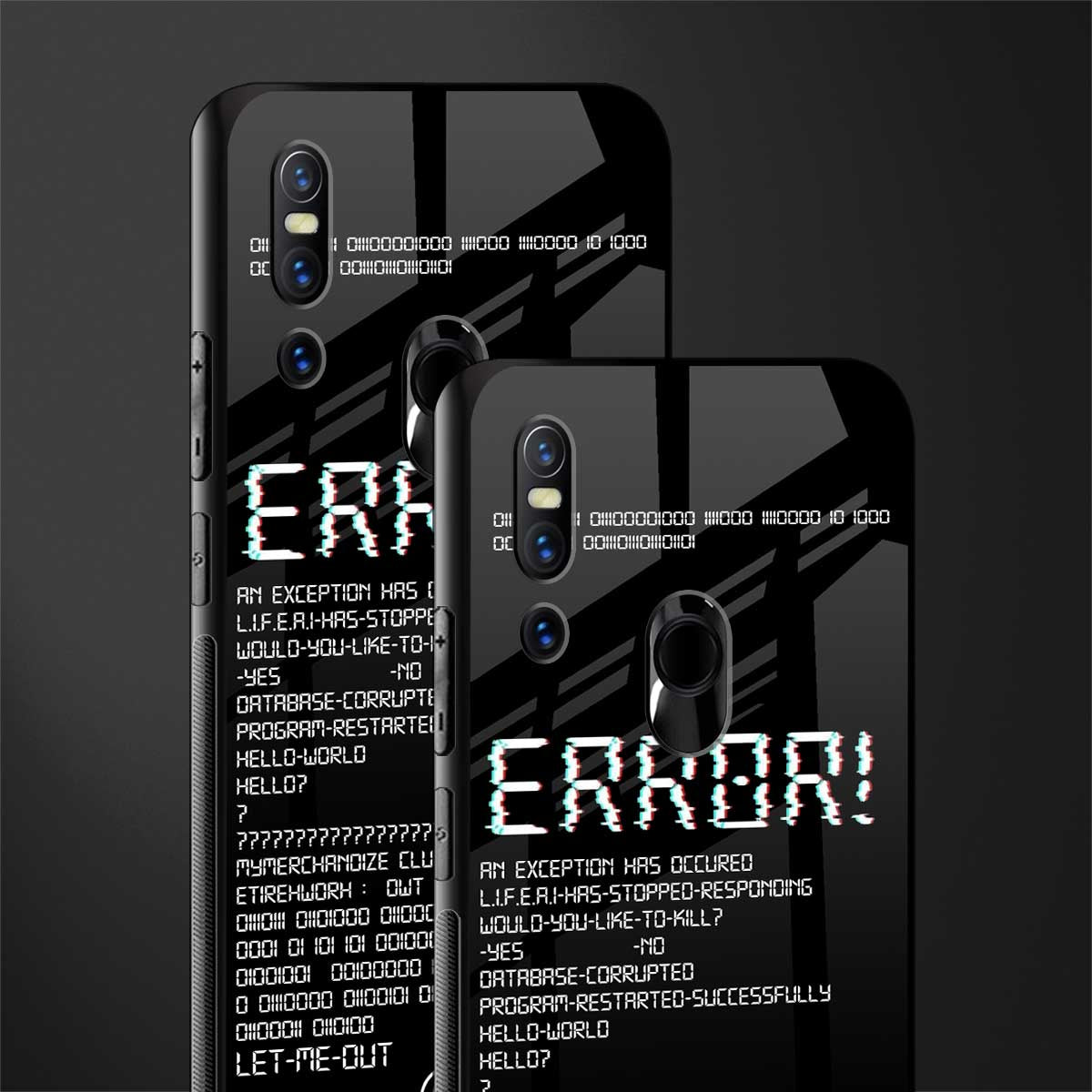 error glass case for vivo v15 image-2