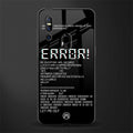 error glass case for vivo v15 image