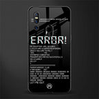 error glass case for vivo v15 image