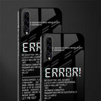 error glass case for samsung galaxy a50s image-2