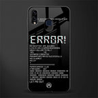 error glass case for samsung galaxy m10s image