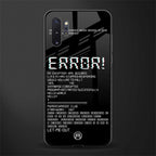 error glass case for samsung galaxy note 10 plus image