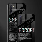 error glass case for samsung galaxy note 10 image-2