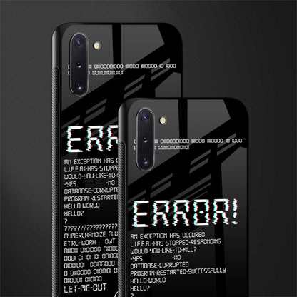 error glass case for samsung galaxy note 10 image-2