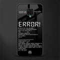 error glass case for poco m2 pro image