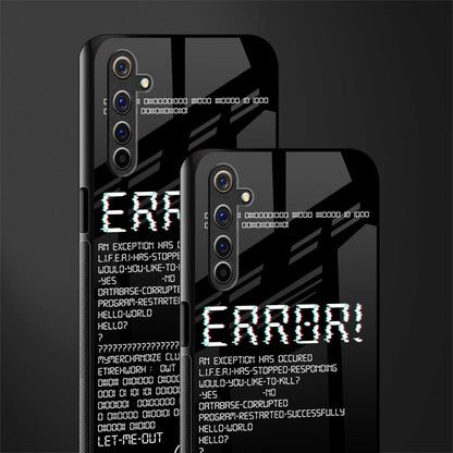 error glass case for realme 6i image-2