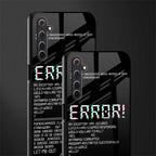 error glass case for realme 6 pro image-2