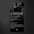 error glass case for realme 6i image