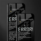 error glass case for redmi note 7 image-2
