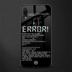 error glass case for redmi 7redmi y3 image