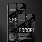 error glass case for redmi 8 image-2
