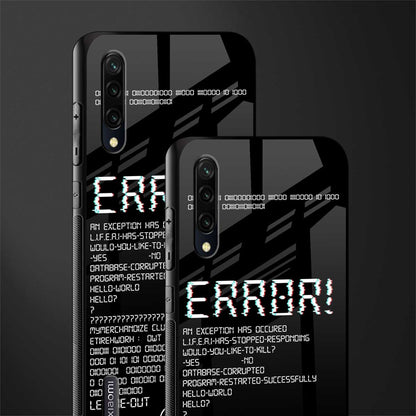 error glass case for mi a3 redmi a3 image-2
