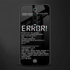 error glass case for redmi k20 pro image