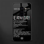 error glass case for samsung galaxy s9 plus image