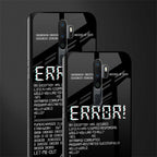error glass case for oppo a9 2020 image-2