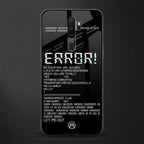 error glass case for oppo a5 2020 image
