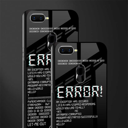error glass case for realme 2 pro image-2