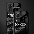 error glass case for vivo x60 pro image-2