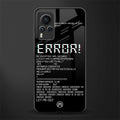 error glass case for vivo x60 pro image