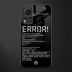 error glass case for vivo x60 pro image