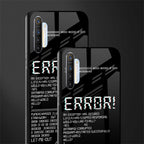 error glass case for realme xt image-2