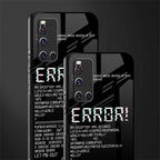 error glass case for vivo v19 image-2