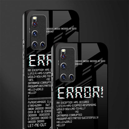 error glass case for vivo v19 image-2