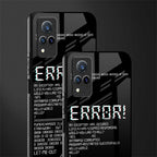 error glass case for vivo v21 5g image-2