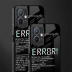 error glass case for vivo y75 5g image-2